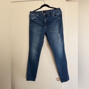 Kut from the Kloth Dark Blue Skinny Jeans